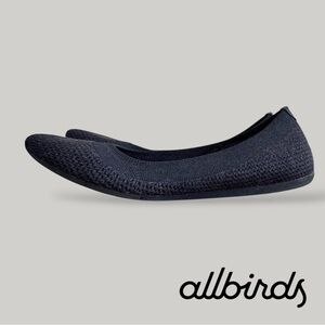 Allbirds Wool Ballet Flats Dark Gray Black Women’s 8.5